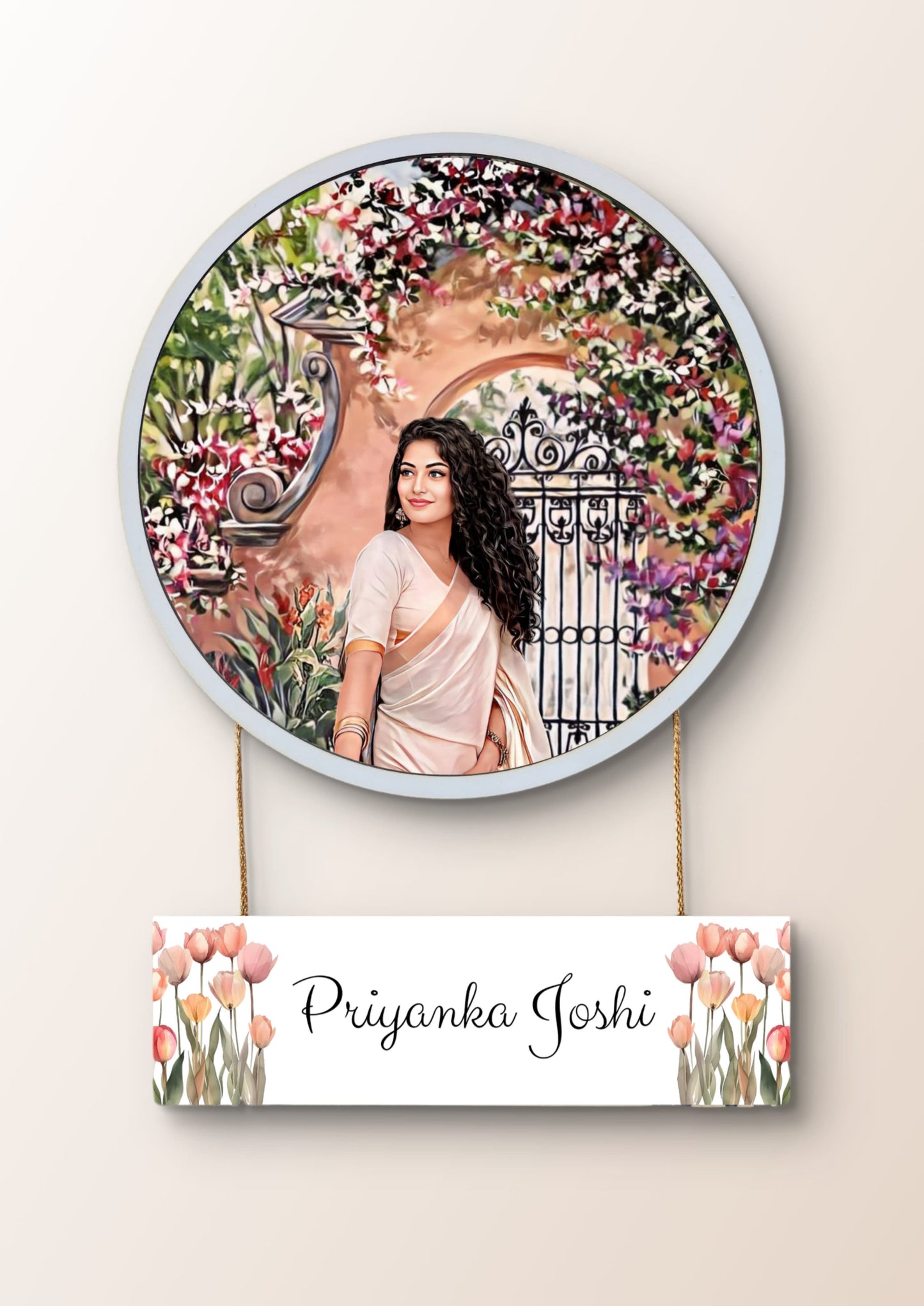 Wooden Customized Door Nameplate by Play Creative