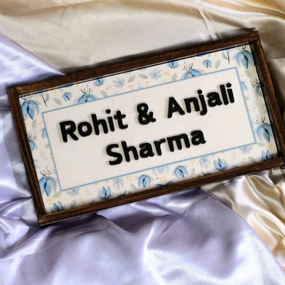Sacred Touch Nameplate - Hindu mythology brings blessings to your home