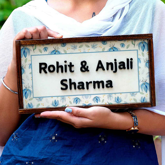 Sacred Touch Nameplate - Hindu mythology brings blessings to your home