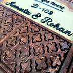 The Royal Entrance – Bespoke Wooden Nameplate