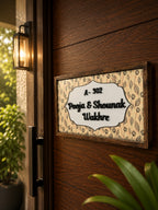 Blossom Nameplate – Nature's Charm for Warm Welcomes