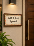 Tarini Nameplate - Vibrant Greens for Refreshing Energy