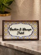 Nirvana Nameplate - Embodies peace with intricate patterns