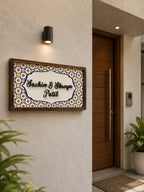 Nirvana Nameplate - Embodies peace with intricate patterns