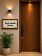 Pankhuri Nameplate – Blooming Blossoms for Joyful Vibes