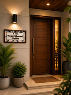 Aarunya Nameplate - Radiates warmth and new beginnings