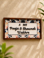 Aarunya Nameplate - Radiates warmth and new beginnings